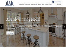 Tablet Screenshot of abelebuilders.com